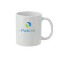 11 oz White Ceramic Mug